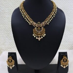 SWA29-Short neckset with earrings