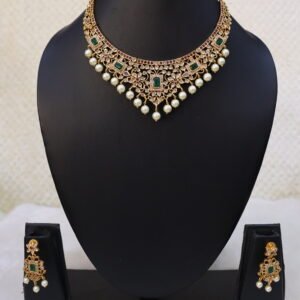 SWA39-Necklace with earrings